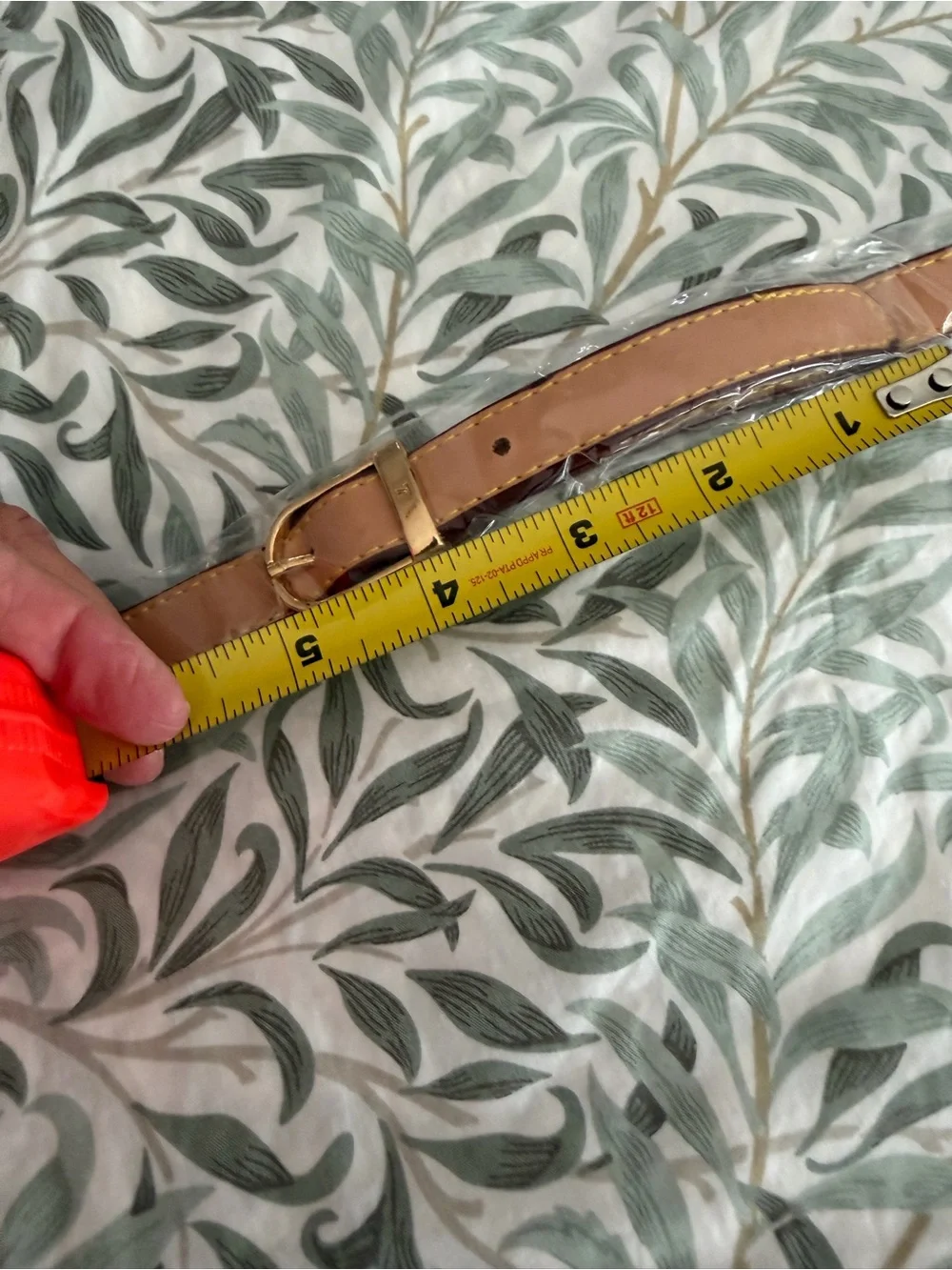 Authentic Louis Vuitton  Leather Shoulder Strap with Gold Hardware